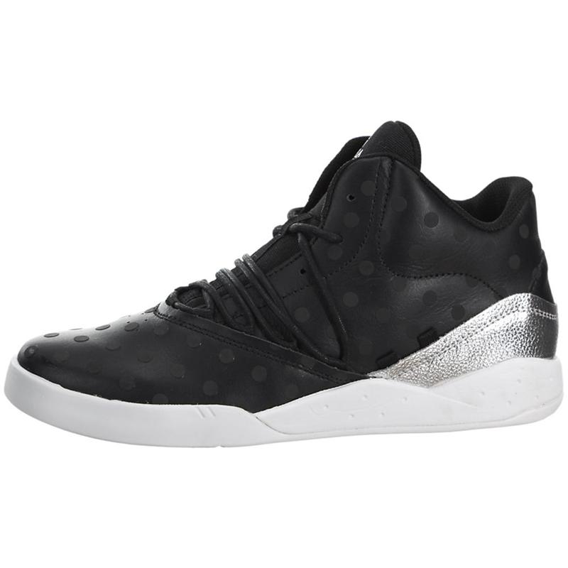 Supra ESTABAN Sneakers Damen Schwarz Silber Online Kaufen APBFK9754